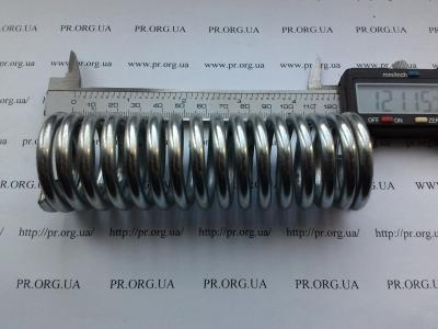 Пружина сжатия 5 х 38,5 х 121 (Артикул: S2696)