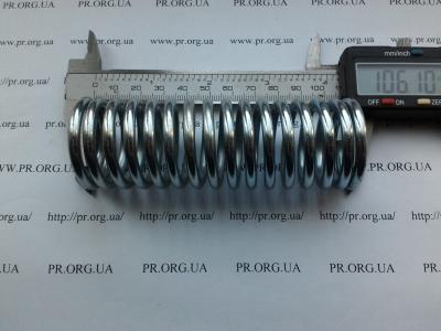 Пружина стиснення 4 х 35 х 106 (Артикул: S2698)