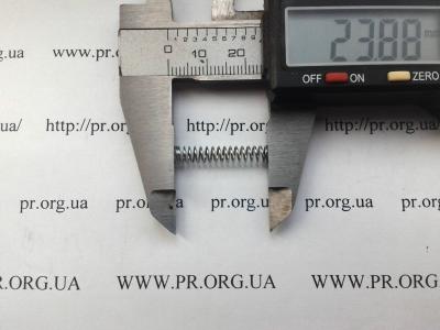 Пружина стиснення 0,5 х 4,6 х 24 (Артикул: S2724)