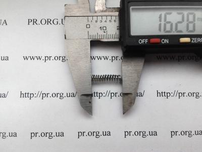 Пружина сжатия 0,6 х 4 х 16 (Артикул: S2748)