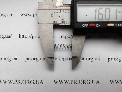 Пружина сжатия 0,5 х 4,5 х 16 (Артикул: S2760)
