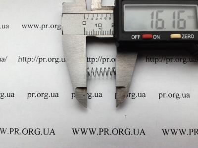 Пружина сжатия 0,4 х 5,4 х 16 (Артикул: S2818)