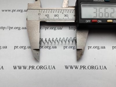 Пружина сжатия 0,6 х 5,6 х 36,5 (Артикул: S2848)