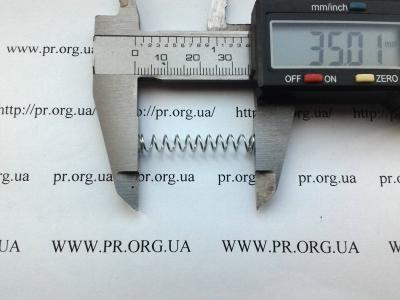 Пружина стиснення 0,6 х 5,5 х 35 (Артикул: S2855)