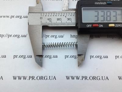 Пружина сжатия 0,6 х 5,4 х 34 (Артикул: S2858)