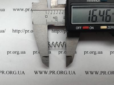 Пружина стиснення 0,7 х 5,9 х 16,5 (Артикул: S2910)