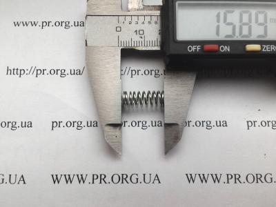 Пружина сжатия 0,7 х 6,3 х 16 (Артикул: S2925)