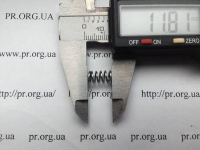 Пружина сжатия 0,8 х 6,5 х 12 (Артикул: S2933)