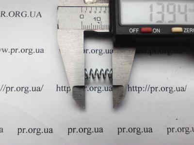 Пружина стиснення 0,8 х 6,4 х 14 (Артикул: S2941)
