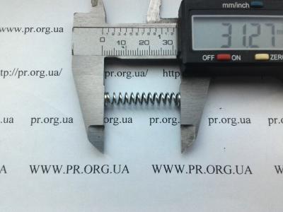 Пружина сжатия 0,8 х 5,8 х 31 (Артикул: S2951)