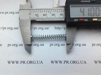 Пружина стиснення 0,8 х 6 х 41 (Артикул: S2955)