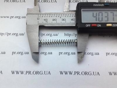 Пружина стиснення 0,8 х 6 х 40,5 (Артикул: S2956)