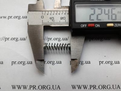 Пружина сжатия 0,8 х 6,8 х 22,5 (Артикул: S2975)