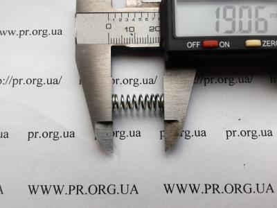 Пружина сжатия 0,8 х 6,8 х 19 (Артикул: S2976)