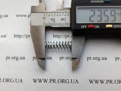 Пружина сжатия 0,8 х 7,4 х 23,5 (Артикул: S3022)