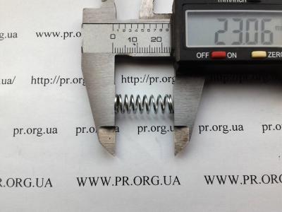 Пружина сжатия 0,8 х 7,8 х 23 (Артикул: S3028)