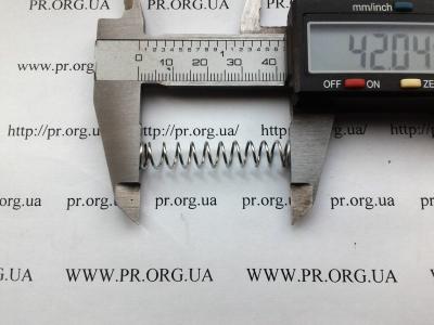 Пружина стиснення 0,8 х 7,8 х 42 (Артикул: S3031)