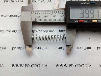Пружина сжатия 0,8 х 7,9 х 40 (Артикул: S3033)