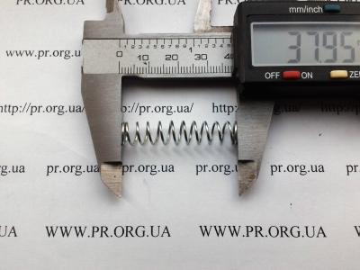 Пружина сжатия 0,8 х 7,9 х 38 (Артикул: S3034)