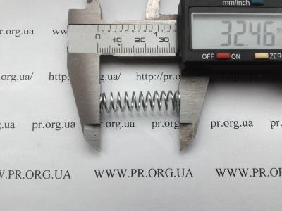 Пружина сжатия 0,8 х 8,2 х 32,5 (Артикул: S3045)