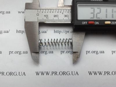 Пружина стиснення 0,8 х 7,9 х 32 (Артикул: S3047)