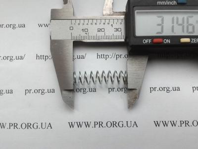 Пружина стиснення 0,8 х 8 х 31,5 (Артикул: S3048)