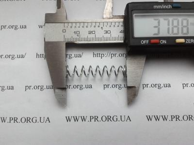 Пружина сжатия 0,8 х 7,5 х 38 (Артикул: S3058)