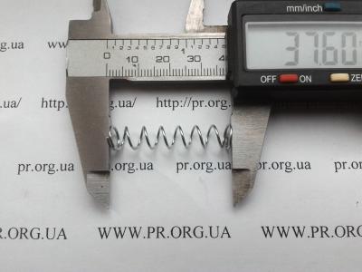 Пружина сжатия 0,8 х 7,4 х 37,5 (Артикул: S3063)