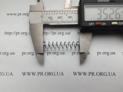 Пружина сжатия 0,8 х 7,4 х 35,2 (Артикул: S3072)