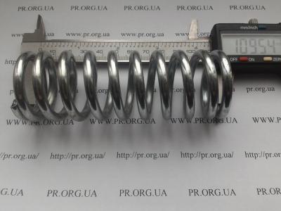 Пружина стиснення 5 х 38 х 109,5 (Артикул: S3127)