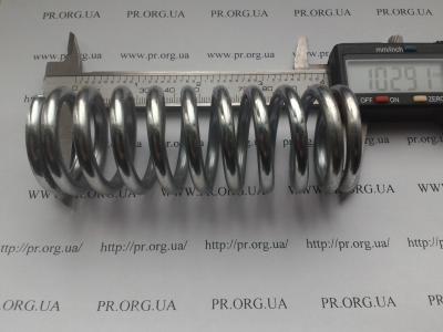 Пружина стиснення 5 х 37,5 х 103 (Артикул: S3131)