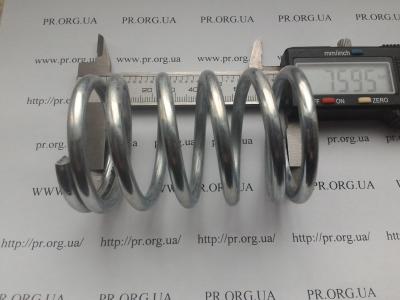 Пружина стиснення 5 х 48,5 х 76 (Артикул: S3133)