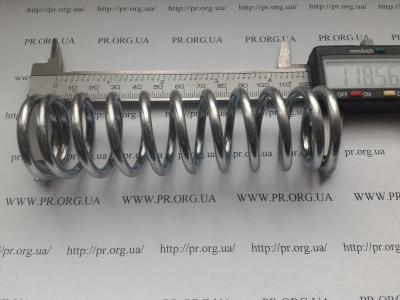 Пружина стиснення 4 х 34,5 х 118,5 (Артикул: S3148)