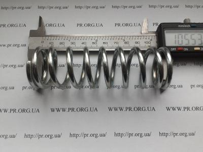 Пружина стиснення 4 х 34,5 х 105,5 (Артикул: S3151)