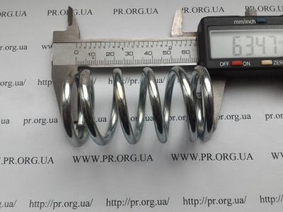 Пружина сжатия 4 х 34,5 х 63,5 (Артикул: S3166)
