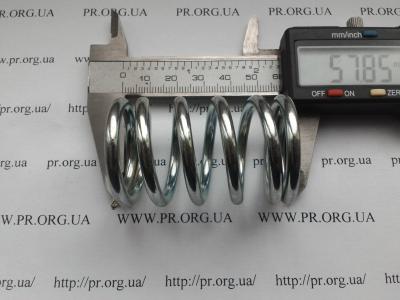 Пружина сжатия 4 х 34,5 х 58 (Артикул: S3169)