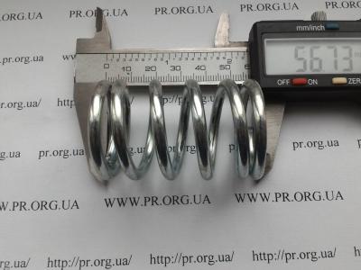 Пружина сжатия 4 х 34,5 х 56,5 (Артикул: S3170)