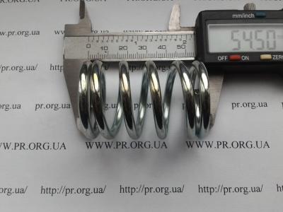 Пружина стиснення 4 х 34,5 х 54,5 (Артикул: S3171)