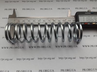 Пружина сжатия 3,5 х 35,5 х 118,5 (Артикул: S3178)