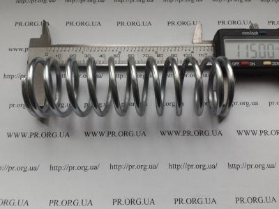 Пружина сжатия 3,5 х 36,5 х 115 (Артикул: S3179)