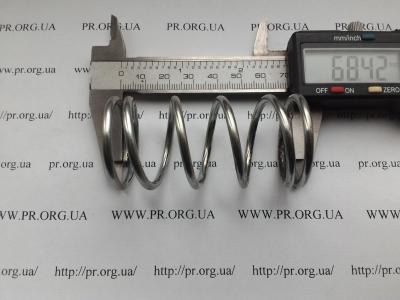 Пружина сжатия 3 х 34 х 68,5 (Артикул: S3195)