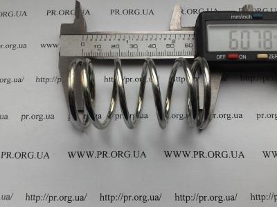 Пружина сжатия 3 х 34 х 61 (Артикул: S3198)