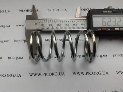 Пружина сжатия 3 х 34 х 62,5 (Артикул: S3199)