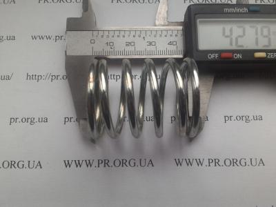 Пружина сжатия 3 х 32,5 х 43 (Артикул: S3203)