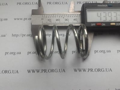 Пружина сжатия 3 х 33,5 х 44 (Артикул: S3206)