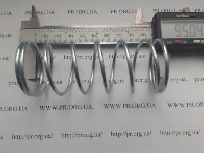 Пружина сжатия 2,5 х 38 х 95 (Артикул: S3214)