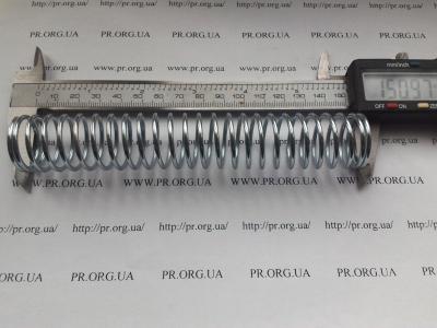 Пружина стиснення 2 х 25 х 151 (Артикул: S3236)