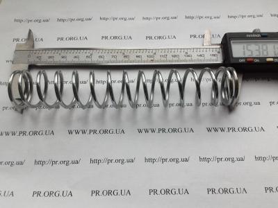 Пружина сжатия 2,5 х 27,5 х 153,5 (Артикул: S3262)