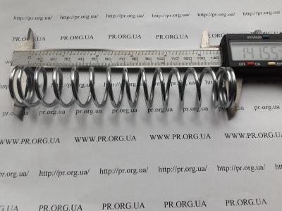 Пружина сжатия 2,5 х 27,5 х 141,5 (Артикул: S3266)