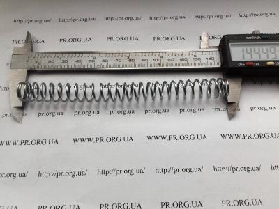 Пружина сжатия 1,4 х 13,8 х 144,5 (Артикул: S3267)